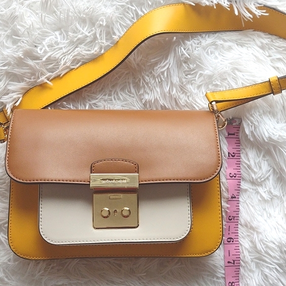 Michael Kors Sloan Editor Color Block Leather bag - Picture 12 of 12